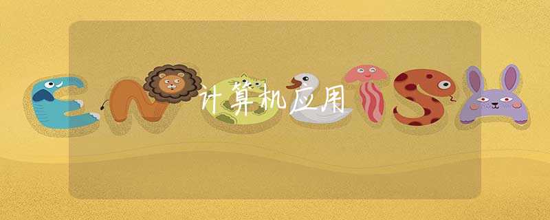 計算機(jī)應(yīng)用